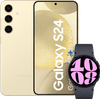 Samsung Galaxy S24 256GB Geel 5G + Galaxy Watch 6 Zwart 40mm