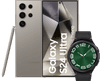 Samsung Galaxy S24 Ultra 512GB Grijs 5G + Galaxy Watch 6 Classic Zwart 47mm