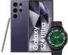 Samsung Galaxy S24 Ultra 512GB Paars 5G + Galaxy Watch 6 Classic Zwart 47mm