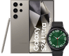 Samsung Galaxy S24 Ultra 1TB Grijs 5G + Galaxy Watch 6 Classic Zwart 47mm