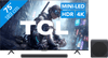 TCL QD Mini-led 75" T8D (2026) + TCL A65K