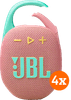 JBL Clip 5 Pink 4-pack
