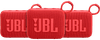JBL Go 4 Red 3-pack
