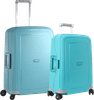 Samsonite S'cure Spinner 55+69cm Aqua Blue Kofferset