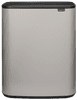 Brabantia Bo Touch Bin 2 x 30 liter Soft Grey