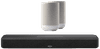Denon Home Soundbar 550 + Denon Home 200 Silver (2x)