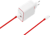 OnePlus SuperVOOC Charger 100W with USB-C Cable Red