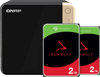 QNAP TS-464-8G + Seagate Ironwolf 2TB Duo Pack