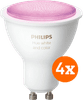 Philips Hue White and Color GU10 4-pack
