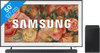 Samsung The Frame 50LS03D (2024) + Samsung HW-S700D Black