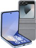 Samsung Galaxy Z Flip 6 256GB Blauw 5G + Samsung Back Cover Kunstleer Grijs