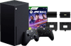 Xbox Series X + F1 24 + Tweede Controller Zwart + BlueBuilt Oplaadbare Batterijen
