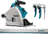 Makita DSP600ZJ (zonder accu) + Makita Geleiderail 1500 mm