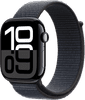 Apple Watch Series 10 46mm Zwart Sport Loop