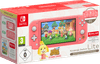 Nintendo Switch Lite Koraal + Animal Crossing + 12 maanden Nintendo Switch Online