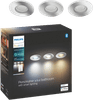 Philips Hue Adore Recessed Spot Light Bathroom White Ambiance - round- Chrome 3-pack + dimmer