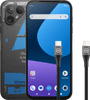 Fairphone 5 256GB Transparent 5G + BlueBuilt USB-C Cable 1.5m Nylon Black