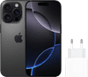 Apple iPhone 16 Pro 256GB Black Titanium + Apple Fast Charger
