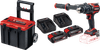 Einhell TP-CD 18/120 Li-i BL Solo 2,5 Ah Accu (2x) E-Case L Starterspakket