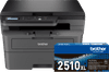 Brother DCP-L2627DWE + 1 extra zwarte XL toner