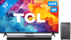 TCL 4K Led 50P61B + TCL S55H 2.1 Soundbar