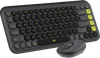 Logitech Pop Icon Combo Keyboard and Mouse Set Graphite