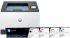 HP Color LaserJet 3202dw + 1 set extra toners