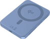 BlueBuilt Wireless Power Bank with Qi2 and MagSafe 5000mAh with Fast Charging 20W Blue