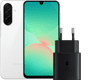 Samsung Galaxy A26 128GB White 5G + Samsung Charger 25W Black