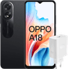 OPPO A18 128GB Black 4G + OPPO SuperVOOC Charger 45W
