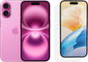 Apple iPhone 16 256GB Pink + BlueBuilt Screen Protector Glass