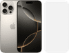 Apple iPhone 16 Pro Max 256GB Natural Titanium + BlueBuilt Screenprotector Glas
