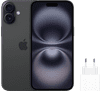 Apple iPhone 16 Plus 256GB Zwart + Apple Snellader