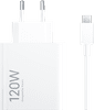 Xiaomi Hypercharge Power Delivery Oplader 120W + Usb A naar Usb C Kabel (1m) Wit