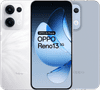 OPPO Reno13 256GB Wit 5G + Just in Case Back Cover Transparant