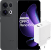 OPPO Reno13 Pro 512GB Zwart 5G + OPPO SuperVOOC Oplader 80W met 2 Poorten