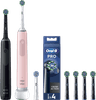 Oral-B Pro Series 3 Duo Pack Black and Pink Value Pack