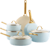 GreenPan Padova Reserve Pannenset 10-delig Light Blue