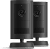 Ring Outdoor Cam Plus Battery Black Duo Pack
