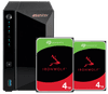 ASUSTOR AS3302T v2 + Seagate IronWolf 8TB (2x 4TB)