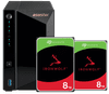 ASUSTOR AS3302T v2 + Seagate IronWolf 16TB (2x 8TB)