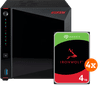 ASUSTOR AS5404T + Seagate IronWolf 16TB (4x 8TB)