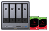 UGREEN NASync DXP4800 + Seagate Ironwolf 4TB Duo Pack