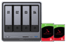 UGREEN NASync DXP4800 + Seagate Ironwolf 8TB Duo Pack