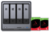 UGREEN NASync DXP4800 Plus + Seagate Ironwolf 4TB Duo Pack