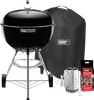 Weber Bar-B Kettle 57 cm Zwart Starterspakket