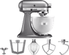 KitchenAid Artisan Mixer 5KSM125 Contourzilver + IJsbereider