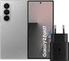 Samsung Galaxy Z Fold 7 256GB Zilver 5G + Samsung Oplader 25 Watt Zwart