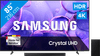 Samsung 85 inches Crystal UHD U8070F 4K (2025) + Samsung HW-B66CF (2025)