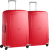 Samsonite S'Cure Spinner 75cm Duo Pack Crimson Red